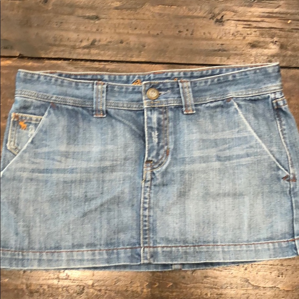 A&F women’s jean skirt